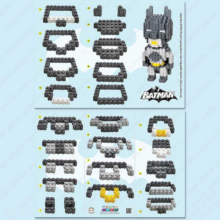 ساختنی پویا مدل بتمن کد 9910