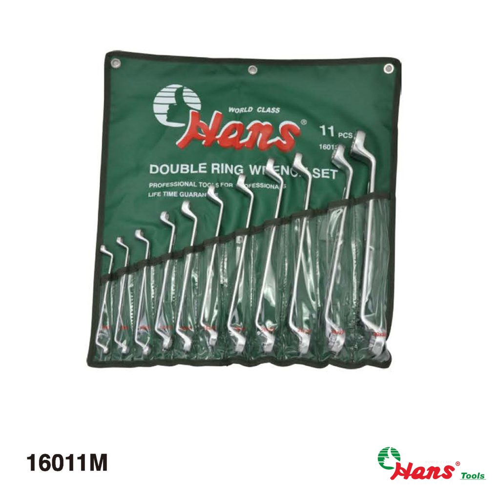 ست آچار دو سر رینگی 11 عددی 32 - 6 هنس (HANS) مدل 16011M - آرسی