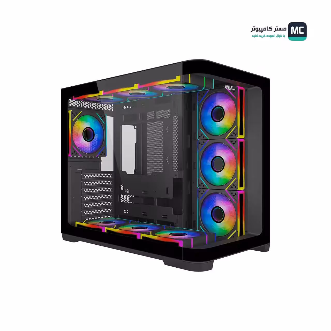قیمت و خرید کیس گیمینگ اوست GT-AQ18-MB