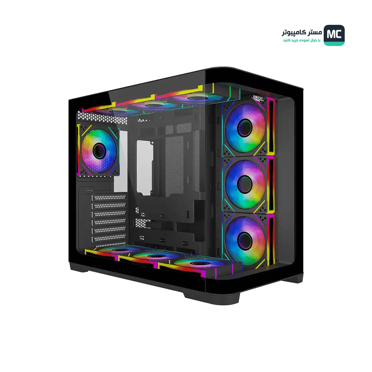 قیمت و خرید کیس گیمینگ اوست GT-AQ18-MB