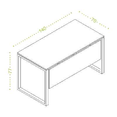 میز کامپیوتر دنیته مدل افق سری b140