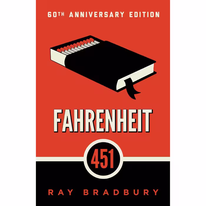 کتاب Fahrenheit 451 اثر Ray Bradbury انتشارات Simon &amp; Schuster