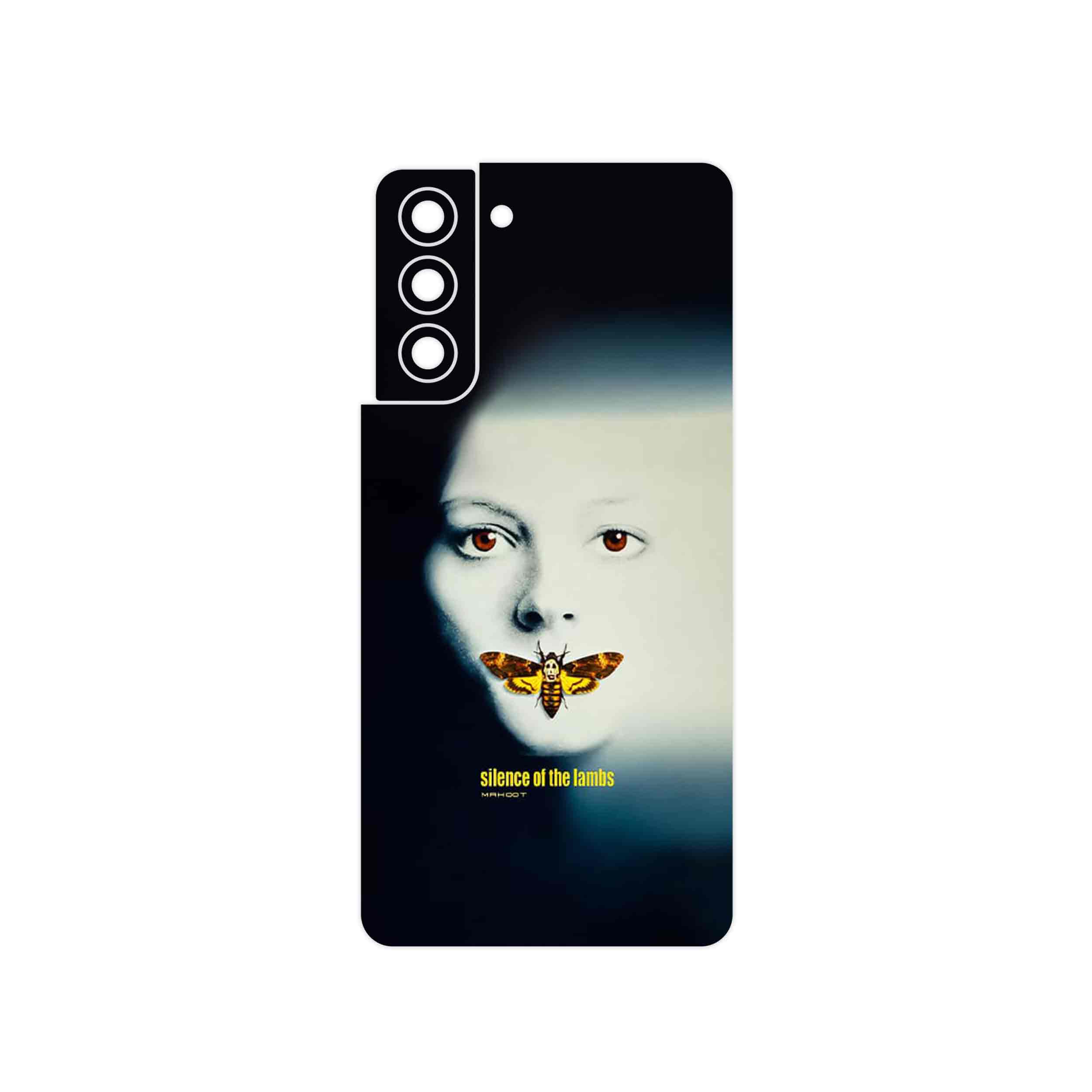 برچسب پوششی ماهوت مدل Silence of the Lambs مناسب برای گوشی موبایل سامسونگ Galaxy S21 5G