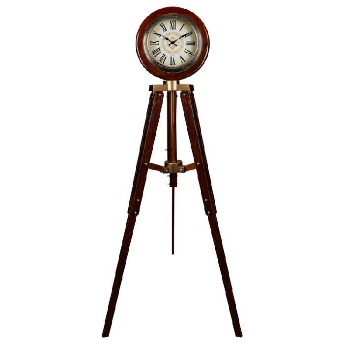 ساعت ايستاده فلزی مدرن سه پايه لوتوس کد محصول: MFC-9122-RENZO