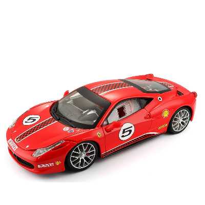 ماکت ماشین بوراگو مدل FERRARI - 458 CHALLENGE