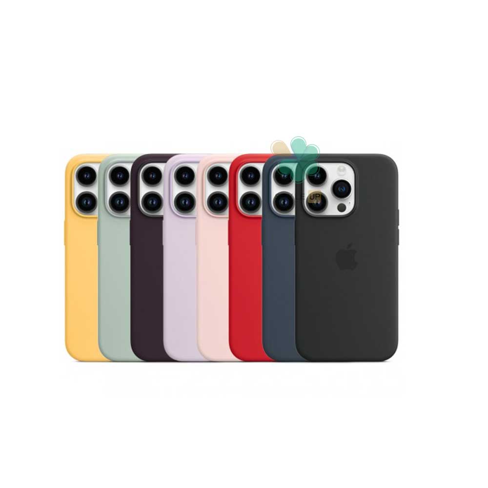 کاور گوشی سیلیکونی اورجینال با قابلیت مگ سیف مناسب Apple iPhone 14 Pro Max
