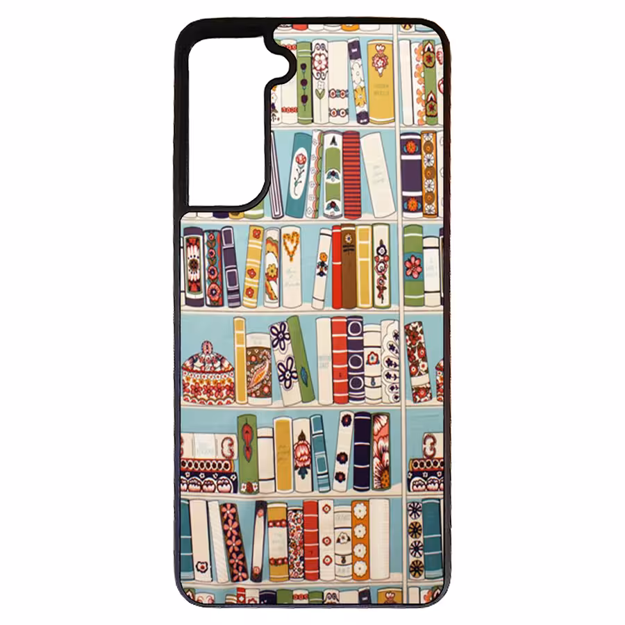 کاور طرح کتابخانه کد 1146 مناسب برای گوشی موبایل سامسونگ galaxy s21 plus