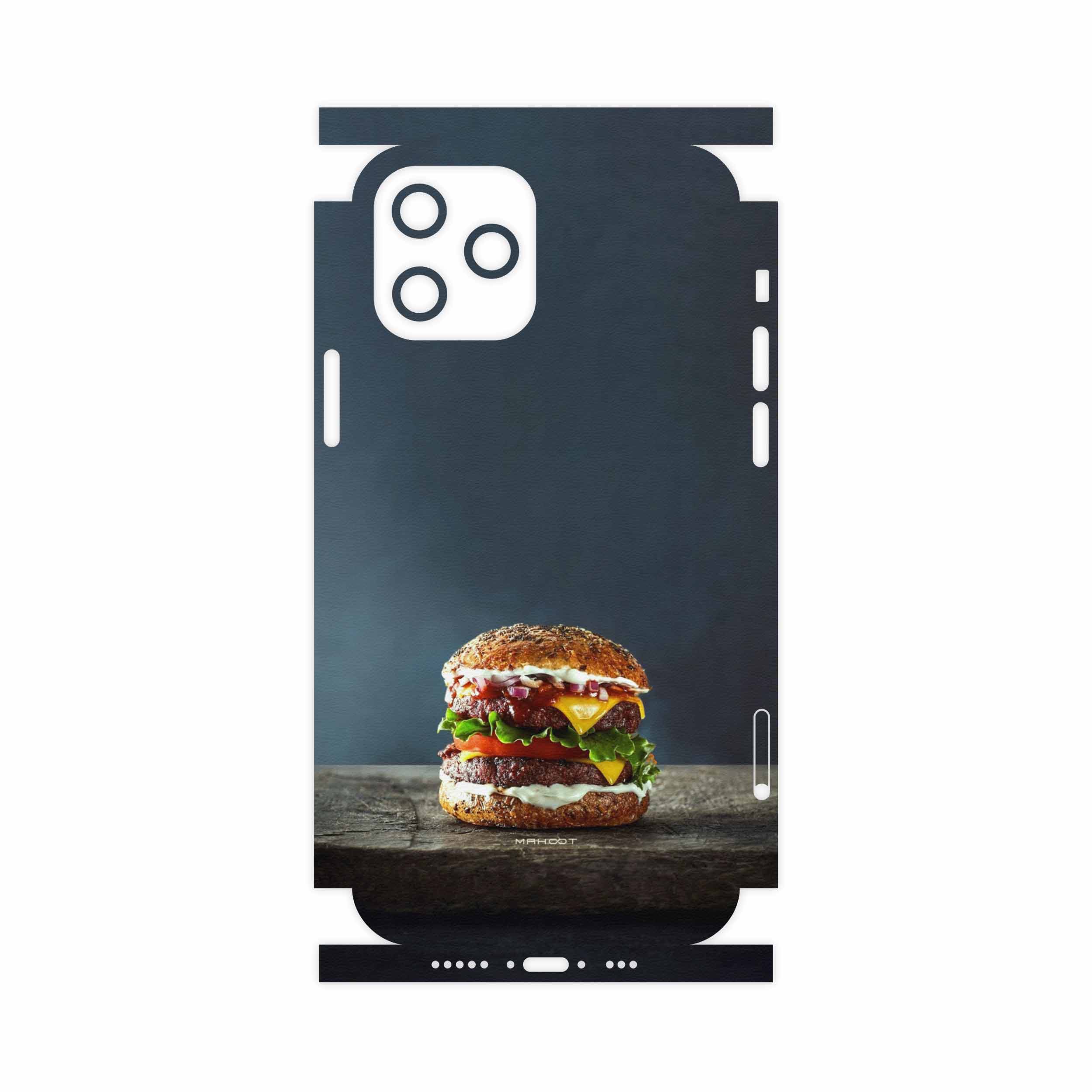 برچسب پوششی ماهوت مدل Hamburger-FullSkin مناسب برای گوشی موبایل اپل iPhone 12 Pro