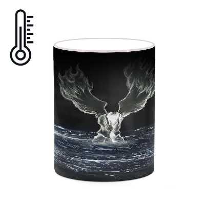 ماگ حرارتی کاکتی طرح فانتزی مدل mgh20906