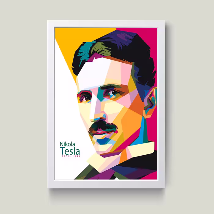 تابلو مدل Tesla تسلا کدm50120