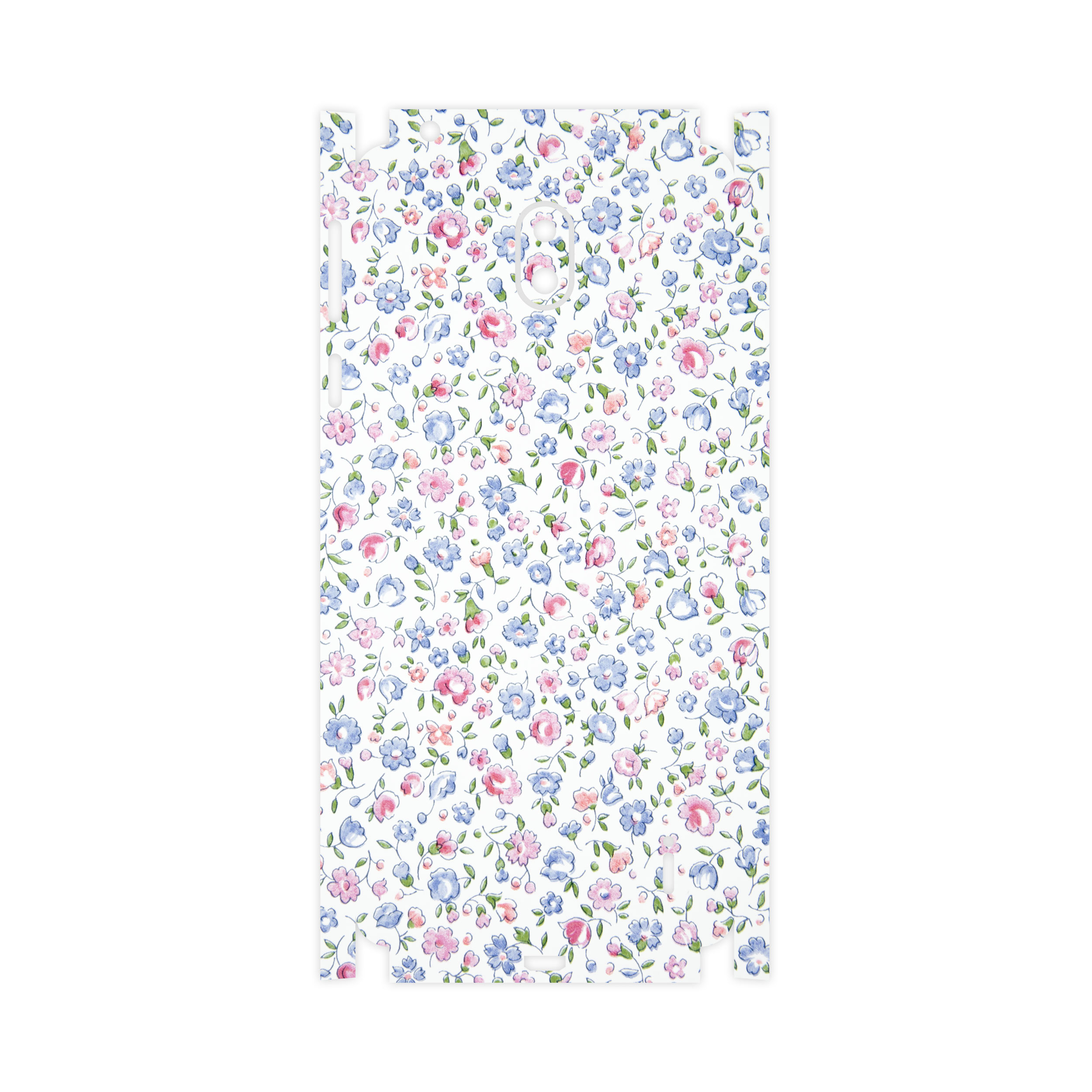برچسب پوششی ماهوت مدل Painted-Flowers-FullSkin مناسب برای گوشی موبایل نوکیا 1 Plus