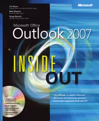 خرید و دانلود نسخه کامل کتاب Microsoft Office Outlook 2007 Inside Out