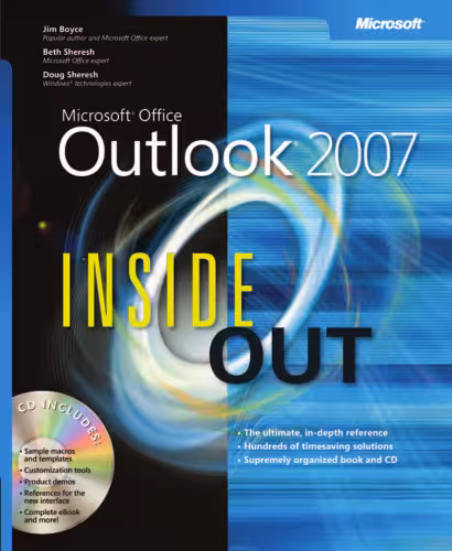 خرید و دانلود نسخه کامل کتاب Microsoft Office Outlook 2007 Inside Out