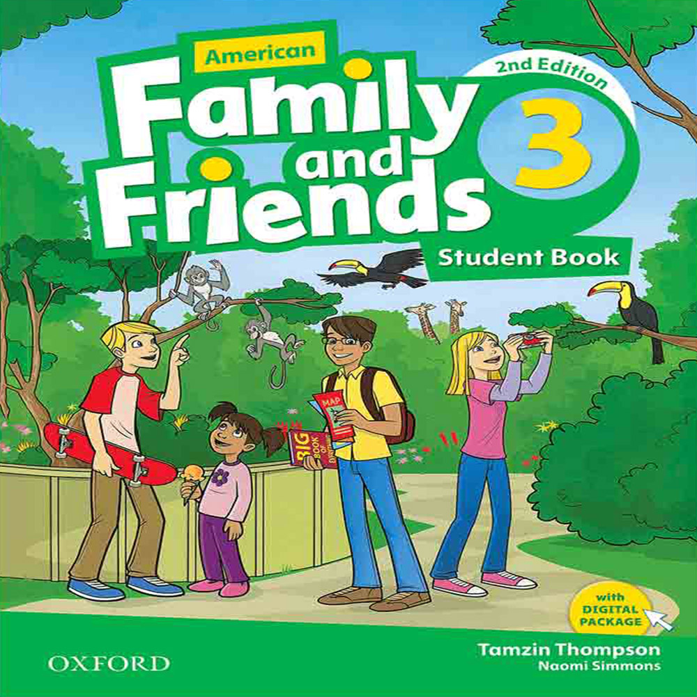 کتاب American Family and Friends 3 اثر Naomi Simmons انتشارات OXFORD