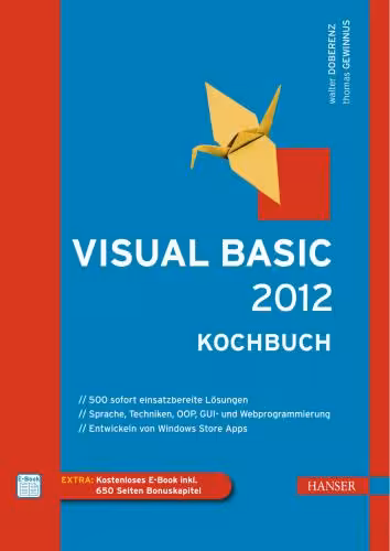 خرید و دانلود نسخه کامل کتاب Visual Basic 2012: Kochbuch