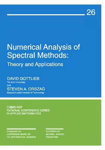 خرید و دانلود نسخه کامل کتاب Numerical Analysis of Spectral Methods : Theory and Applications (CBMS-NSF Regional Conference Series in Applied Mathematics)