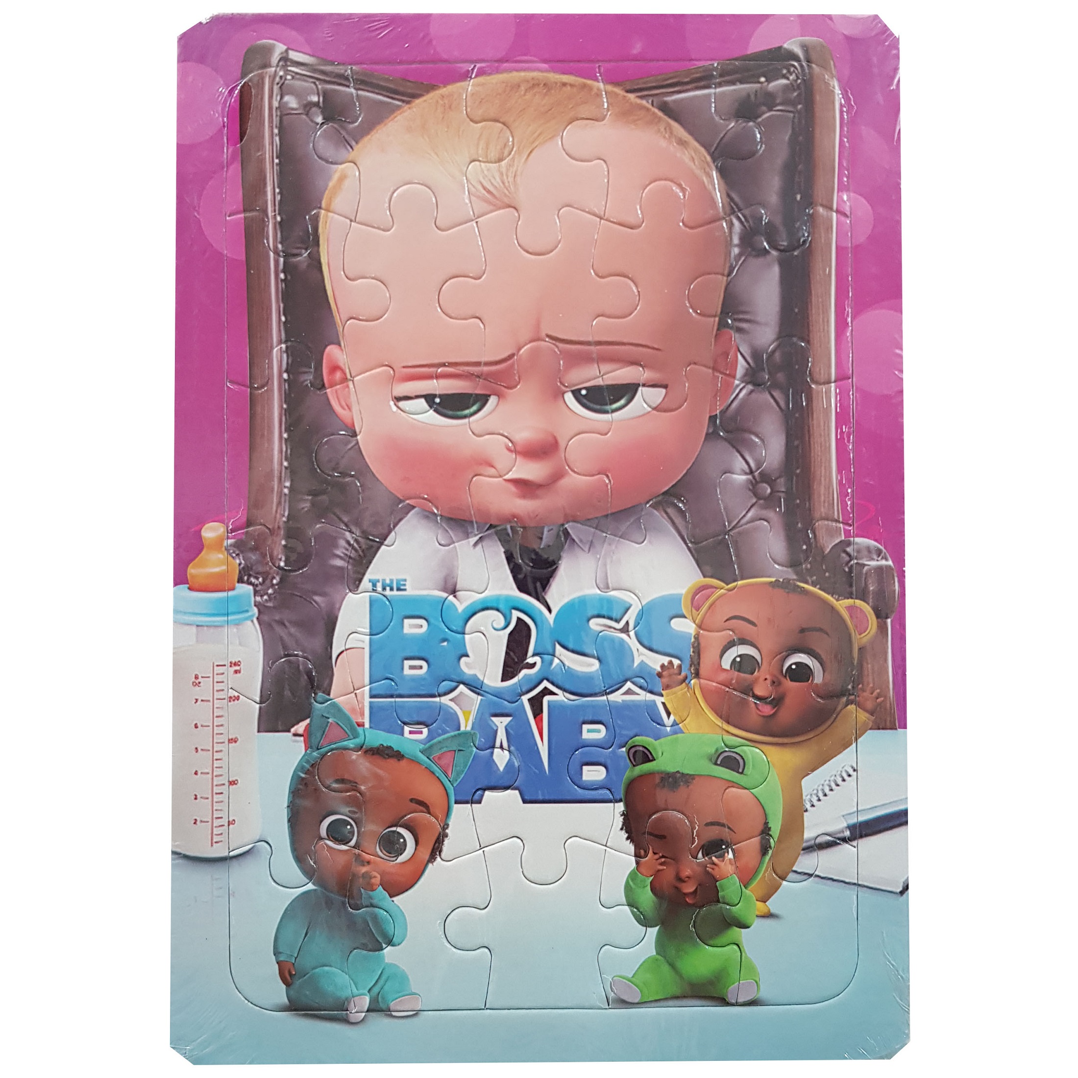 پازل 30 تکه طرح بچه رئیس مدل HF1