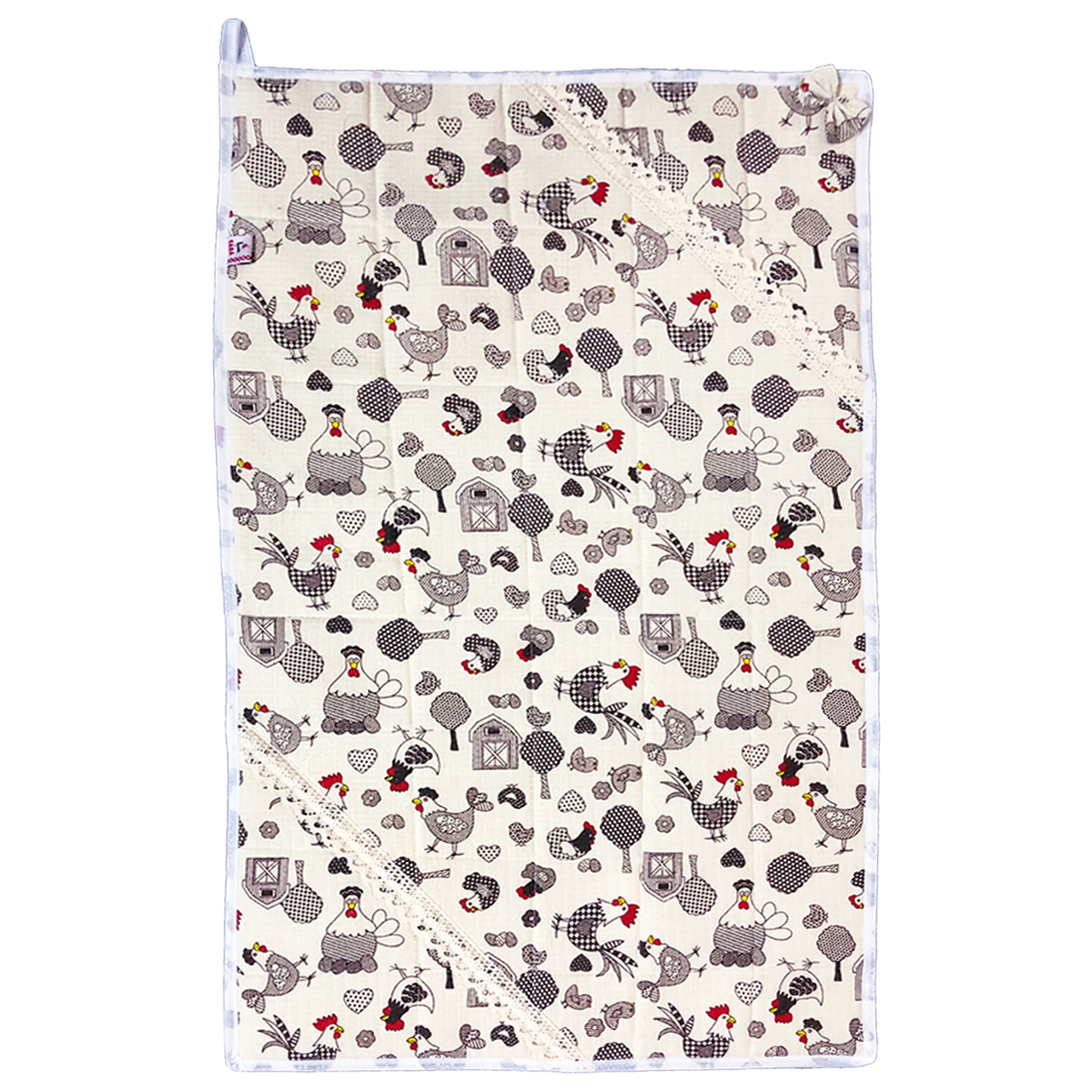 رطوبت گیر کنار سینک صبا طرح مرغ و خروس کد 162