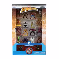 مینی فیگور جادا فلزی سری مارول Marvel (مردعنکبوتی-اسپایدرمن) کد 33786 مجموعه 18 عددی