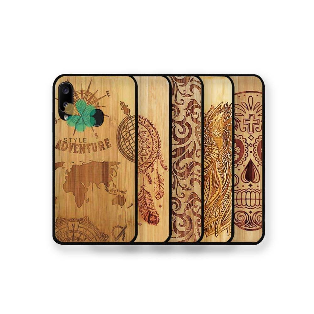 قاب گوشی سامسونگ Samsung Galaxy A20 طرح چوب Bomboo