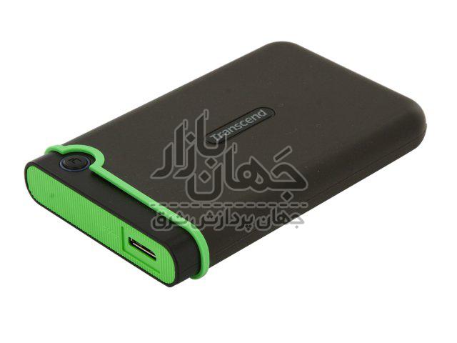 هارد اکسترنال Transcend مدل hd720 ظرفیت 1 ترابایت