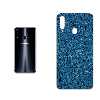 برچسب پوششی ماهوت مدل Blue-Crocodile-Leather مناسب برای گوشی موبایل سامسونگ Galaxy A20s