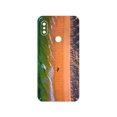 برچسب پوششی ماهوت مدل Beach and Green Sea مناسب برای گوشی موبایل شیائومی Redmi Note 6 Pro
