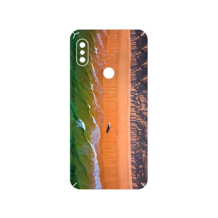 برچسب پوششی ماهوت مدل Beach and Green Sea مناسب برای گوشی موبایل شیائومی Redmi Note 6 Pro