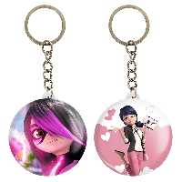 جاکلیدی خندالو مدل دختر کفشدوزکی کد 34923493 مجموعه 2 عددی