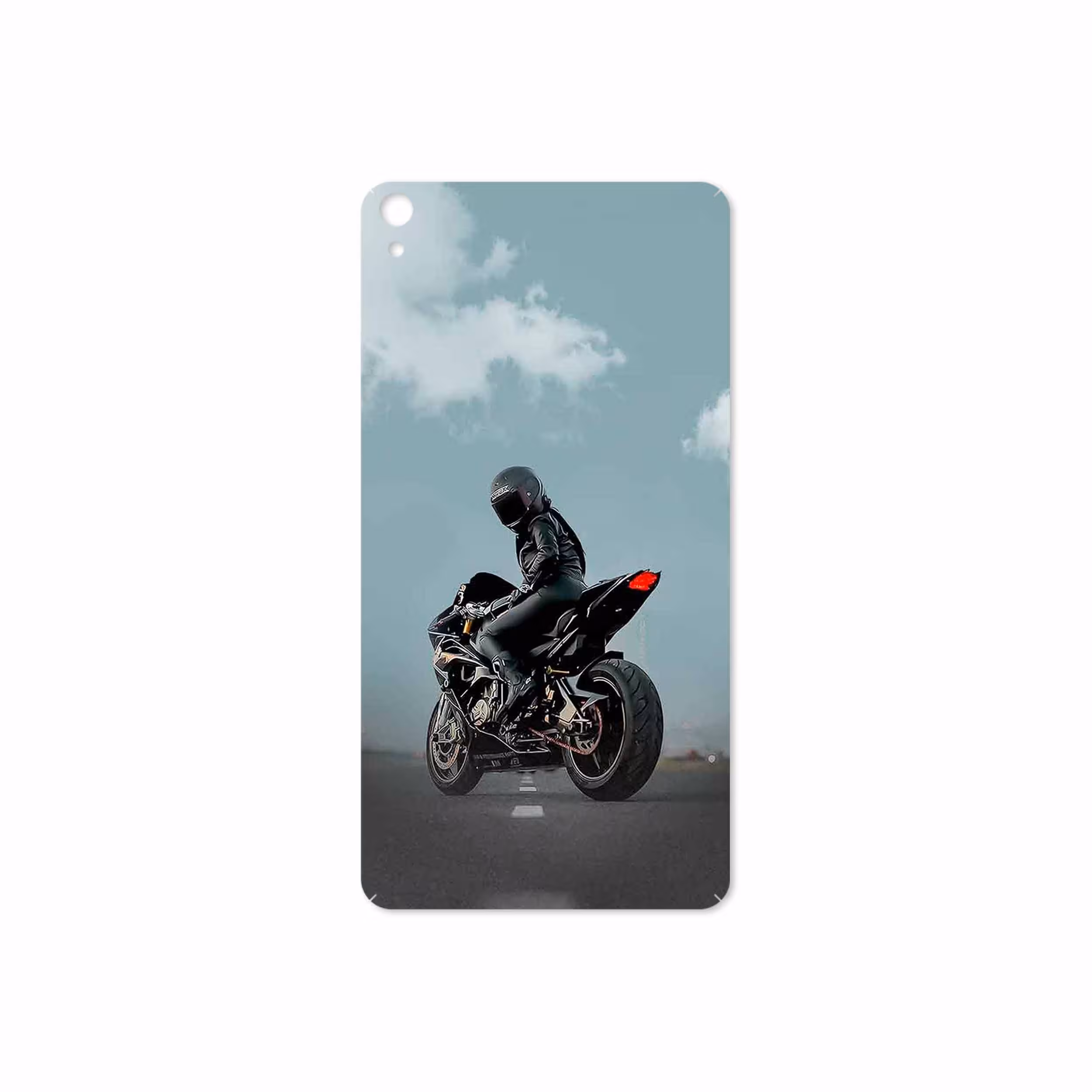 برچسب پوششی ماهوت مدل Motorcycling مناسب برای تبلت لنوو Phab B1 2015