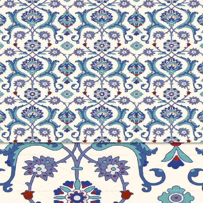 وکتور کاشی کاری مسجد | گرافیک با طعم تربچه