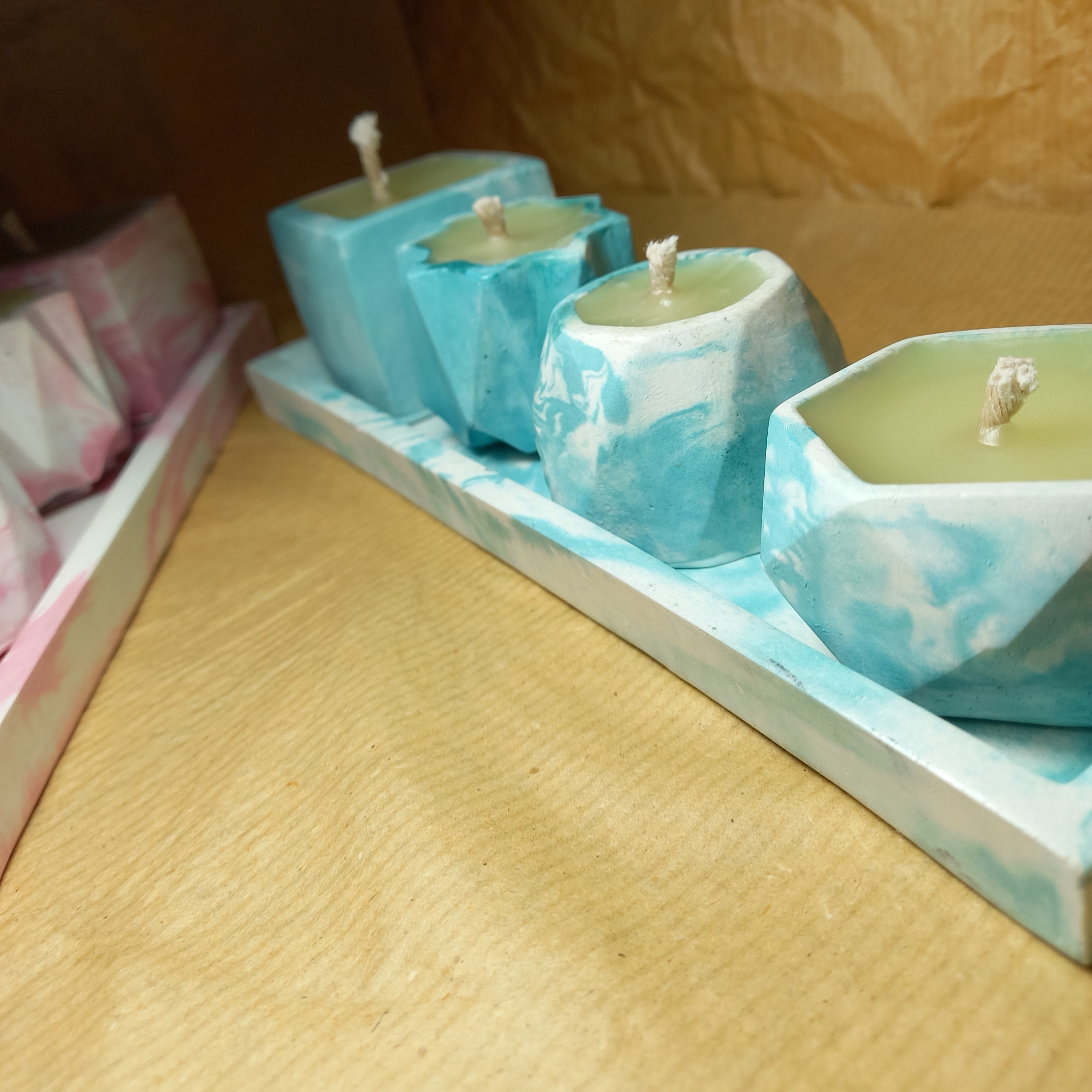 ست 5 تیکه مینیاتوری شمع