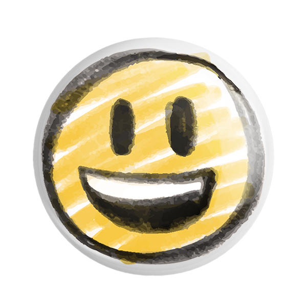 پیکسل خندالو طرح ایموجی کد 3028 