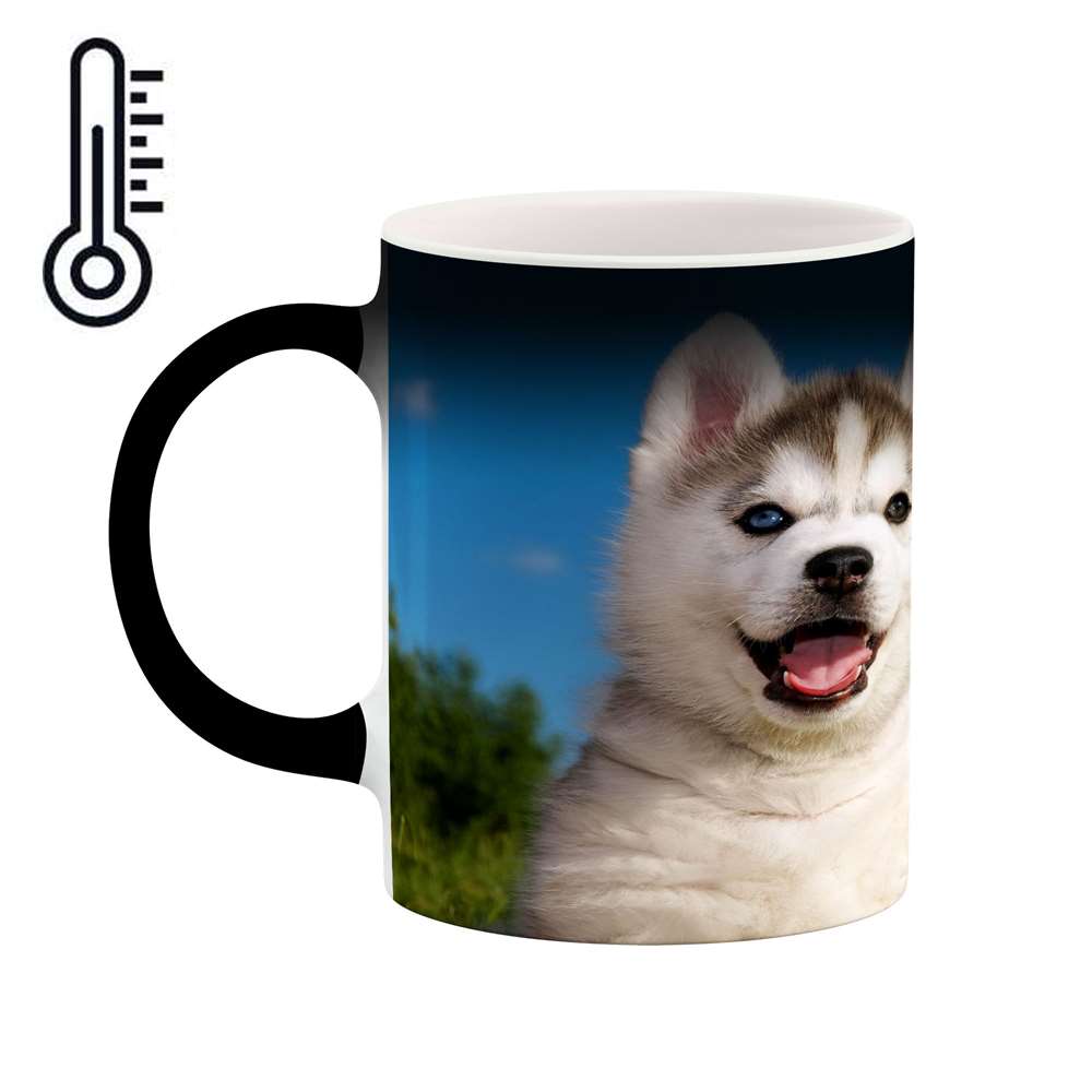 ماگ حرارتی کاکتی طرح سگ مدل mgh16712