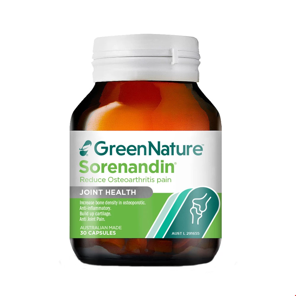 کپسول سورناندین گرین نیچر قوطی 30 عددی