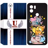 کاور یوریل مدل KSH کد 6 طرح گربه مناسب برای گوشی موبایل شیائومی Poco C50