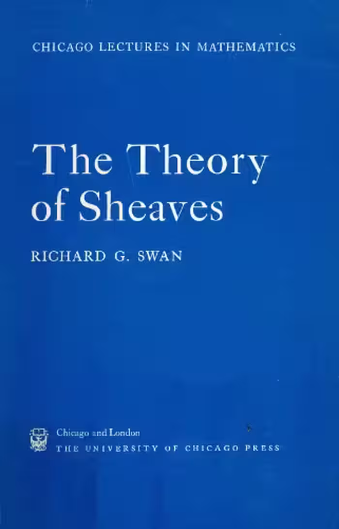 خرید و دانلود نسخه کامل کتاب The theory of sheaves
