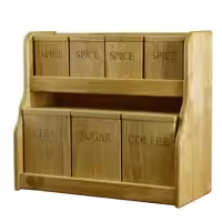 ست جای ادویه 8 پارچه نایس وود مدل NA111