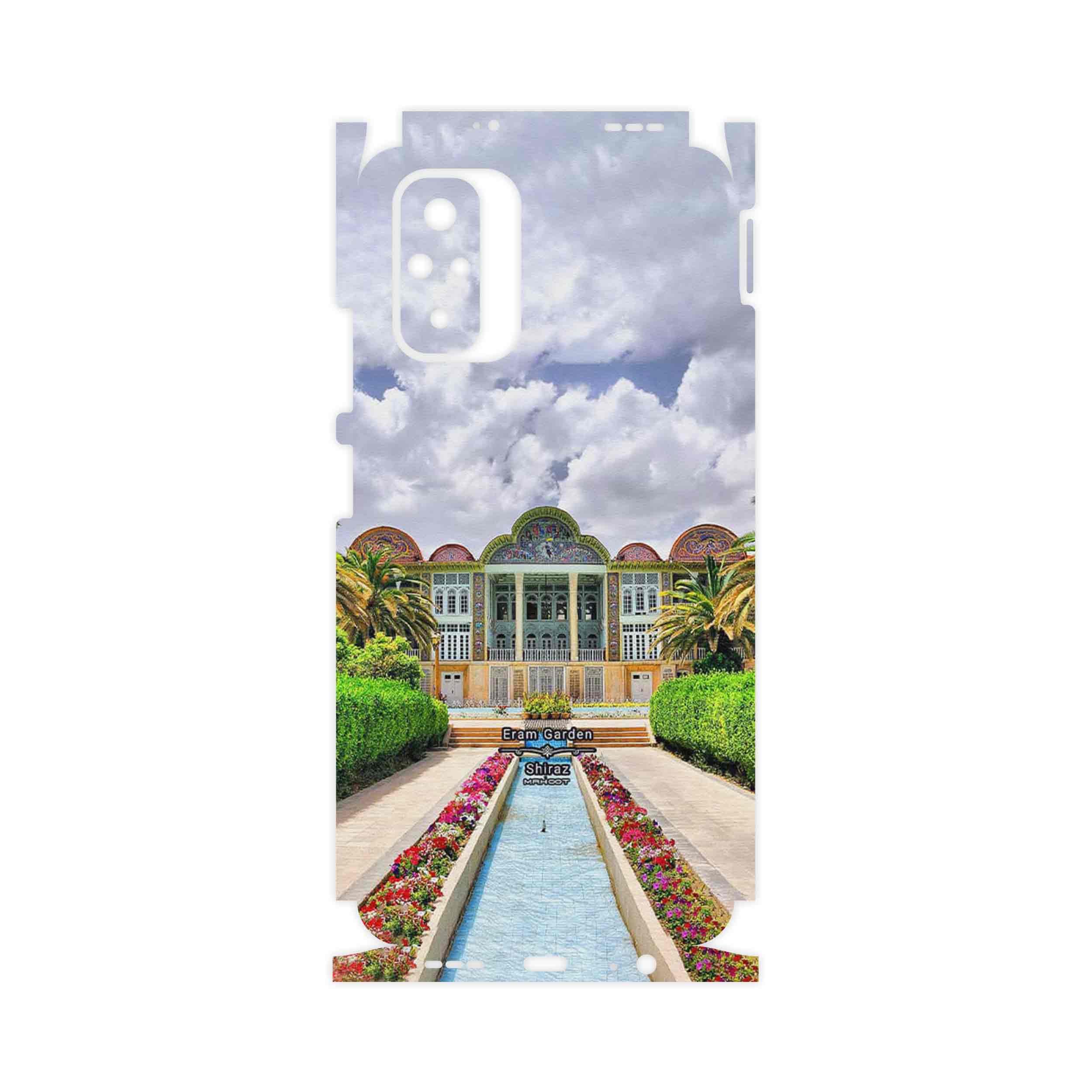برچسب پوششی ماهوت مدل Eram garden-FullSkin مناسب برای گوشی موبایل شیائومی Redmi Note 10s