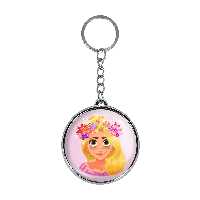 جاکلیدی خندالو طرح راپونزل و پری دریایی مدل دوطرفه کد 14211430