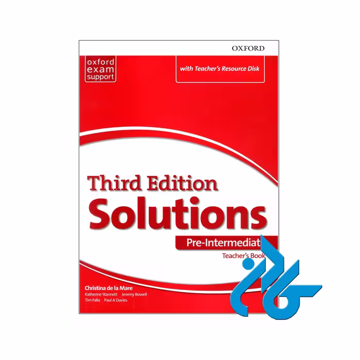کتاب Solutions Pre Intermediate 3rd teachers book - کـــادن