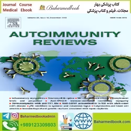 Autoimmunity Reviews Volume 22 Issue 1 to 6 2023 TRUE PDF