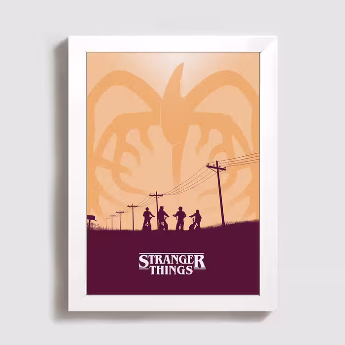تابلو مدل stranger things netflix W471