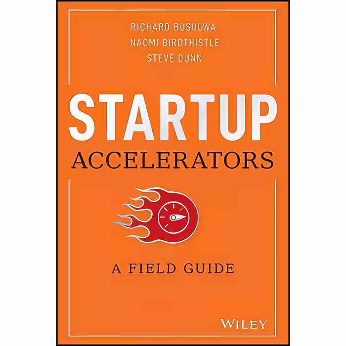 کتاب زبان اصلی Startup Accelerators اثر جمعی از نویسندگان