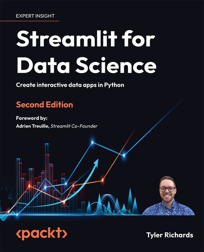خرید و دانلود نسخه کامل کتاب Streamlit for Data Science: Create interactive data apps in Python