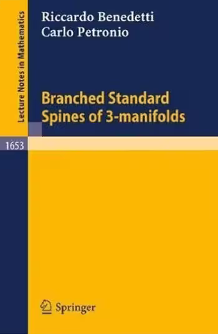 خرید و دانلود نسخه کامل کتاب Branched Standard Spines of 3-Manifolds