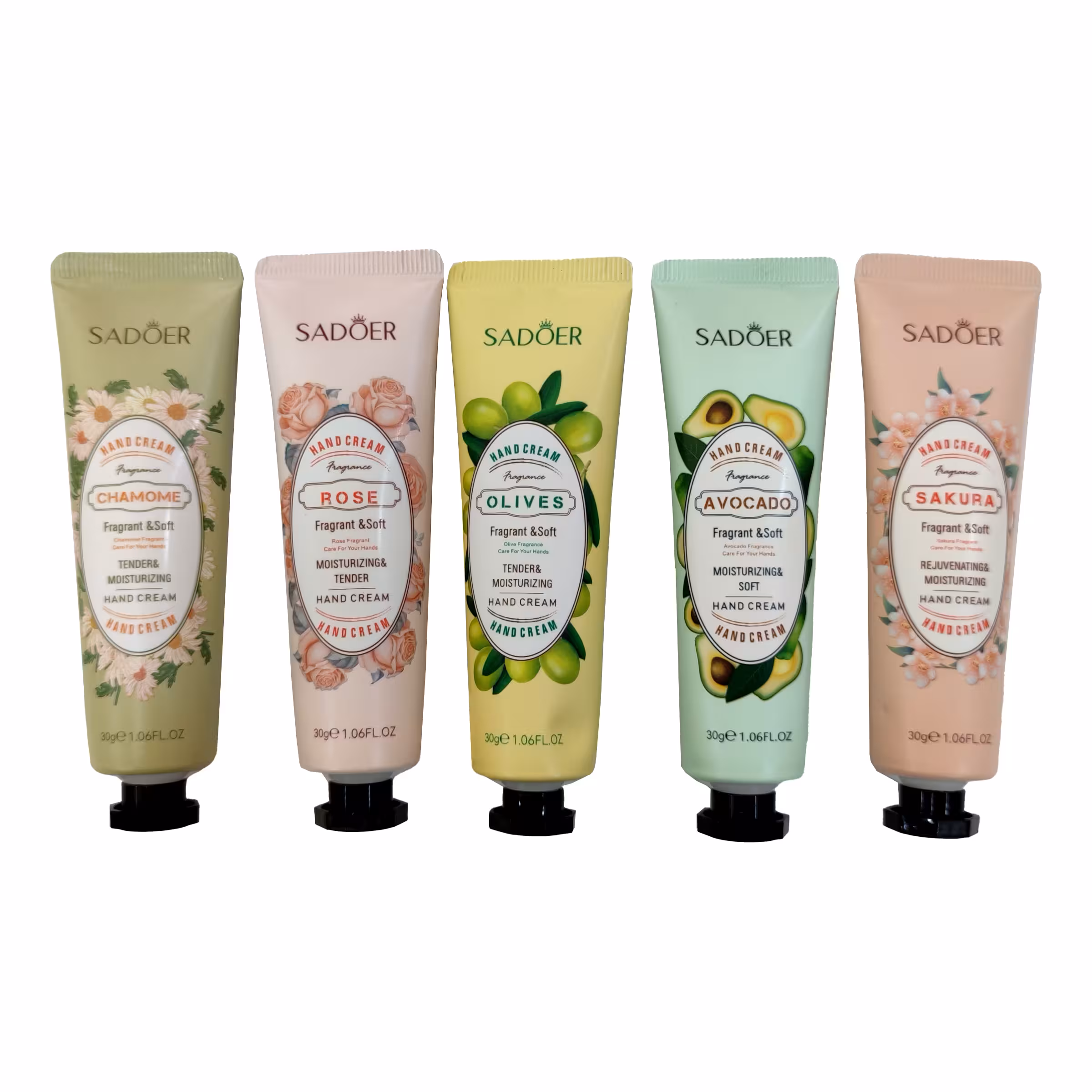 کرم مرطوب کننده سادور مدل FLOWER &amp; FRUIT وزن 30 گرم بسته 5 عددی
