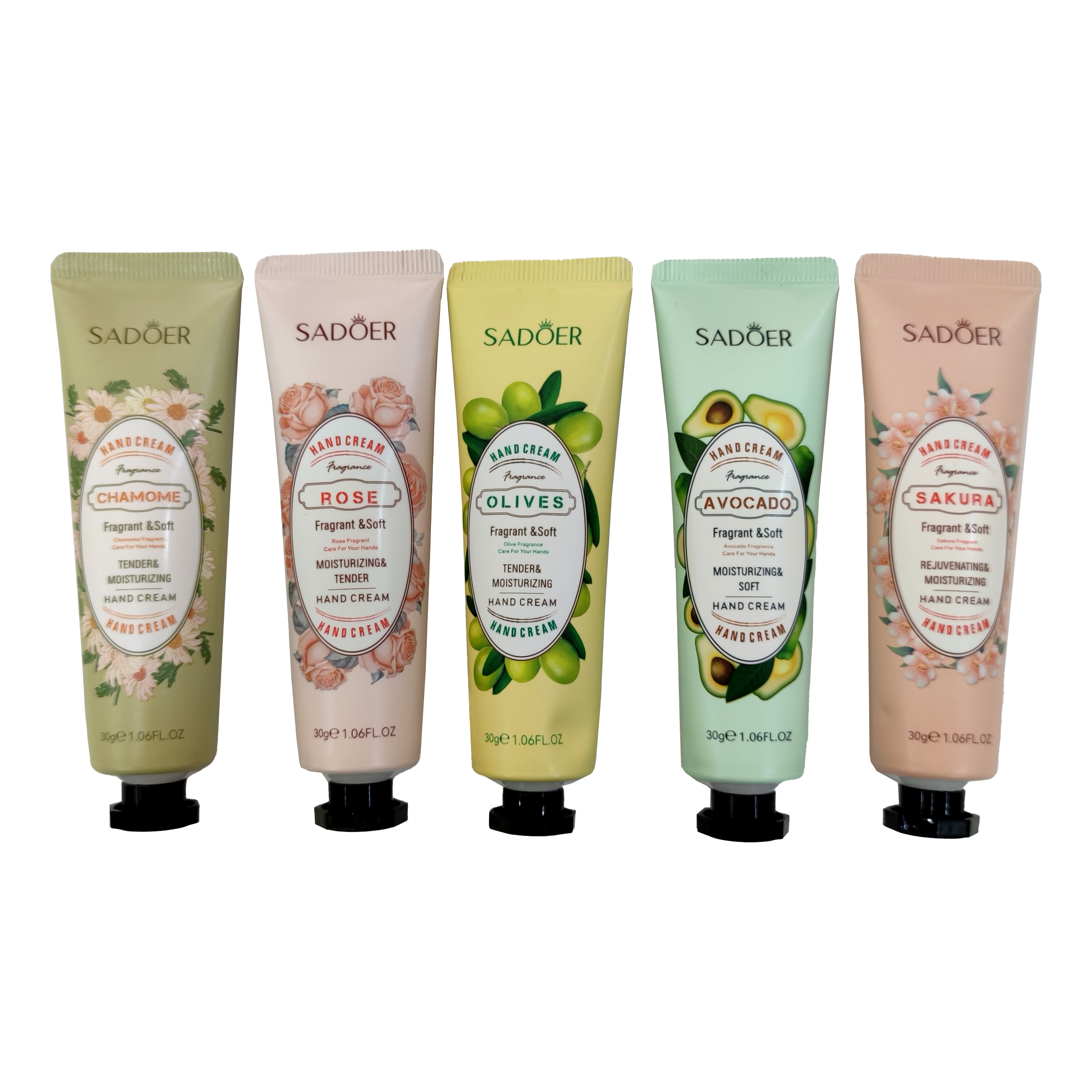 کرم مرطوب کننده سادور مدل FLOWER &amp; FRUIT وزن 30 گرم بسته 5 عددی