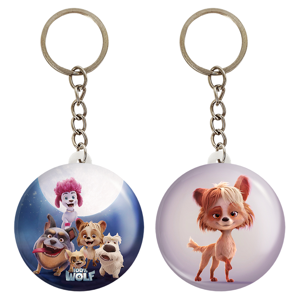 جاکلیدی خندالو مدل صد درصد گرگ کد 48104811 مجموعه 2 عددی