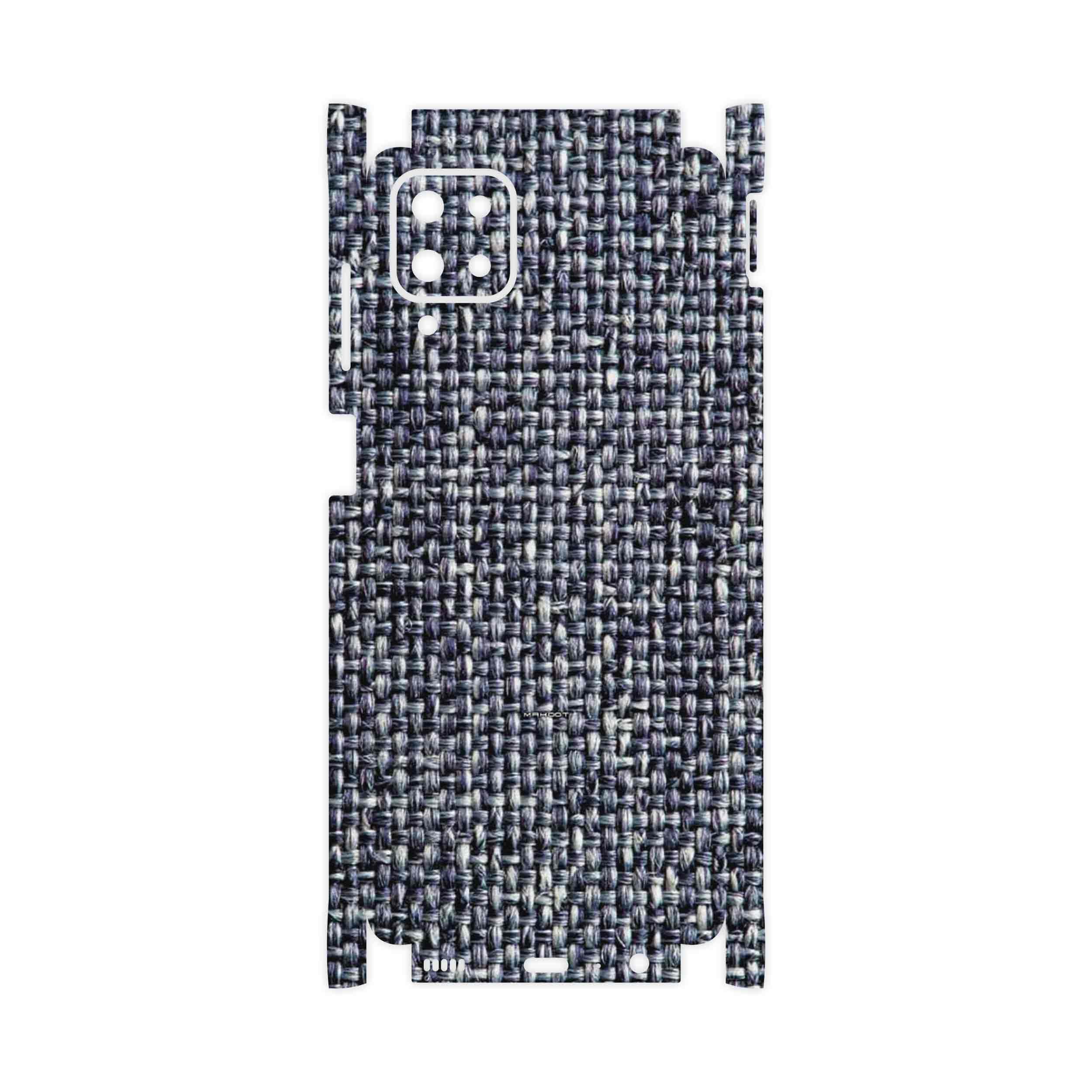 برچسب پوششی ماهوت مدل Fabric Texture 6-FullSkin مناسب برای گوشی موبایل سامسونگ Galaxy A12